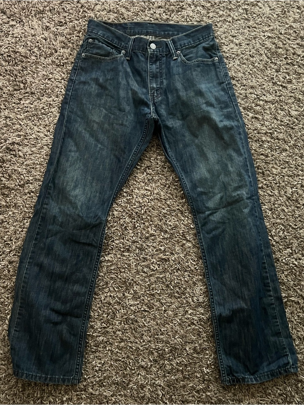 Levi's Indigo Straight-Leg Men's Jeans